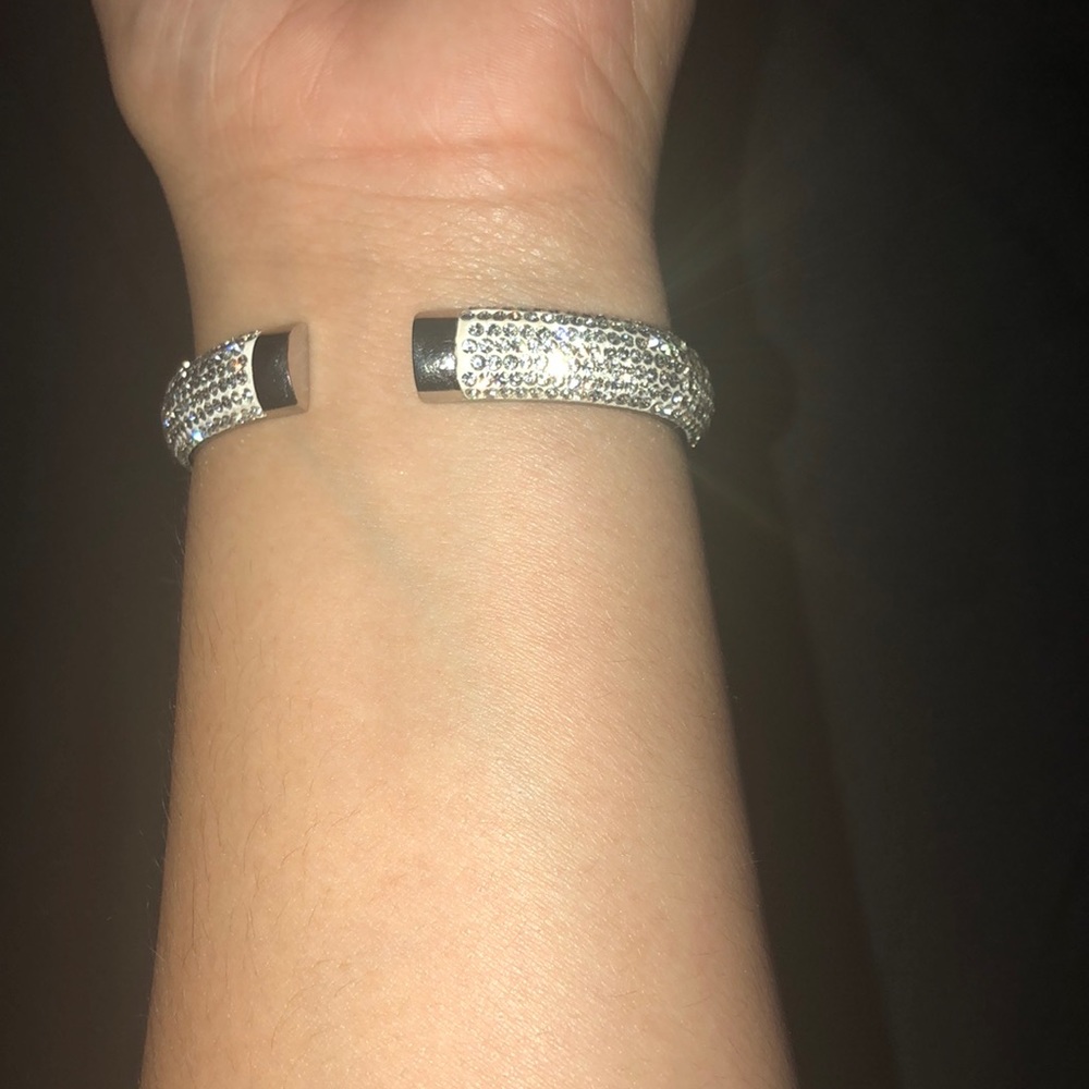 Henri Bendel Swarovski crystals cuff